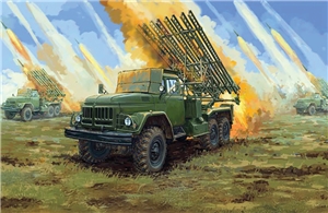 Soviet 2B7R Multiple Rocket Launcher BM-13 NMM