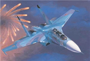 Sukhoi Su-27UB Flanker C Fighter