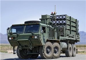 Iron Dome Air Defence System based on M1120 HEMTT
