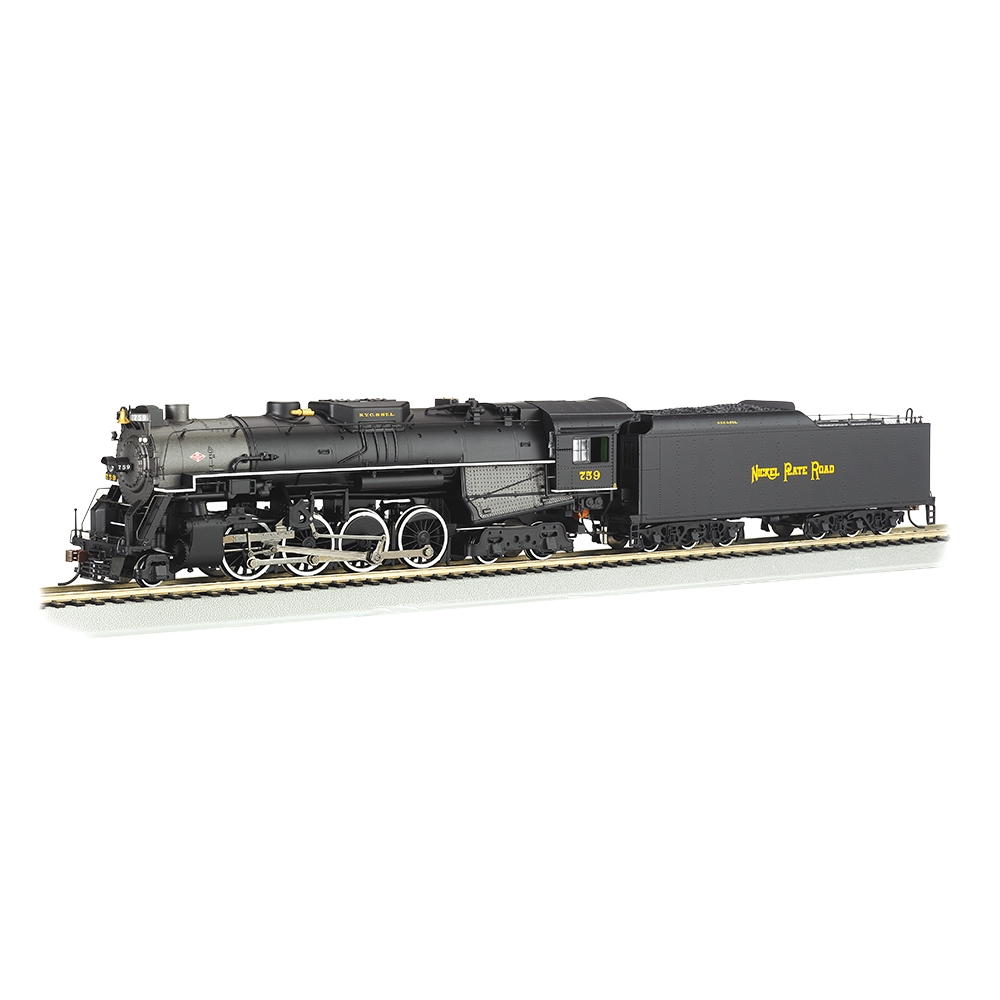 Train Cars HO Scale Bachmann GS64 484 Western Pacific 485 DCC