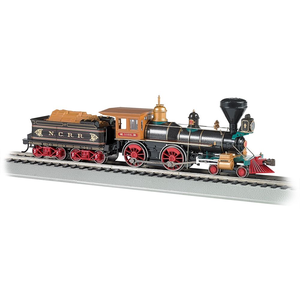 4-4-0 American - NCRR 'The York' w/Wood Load