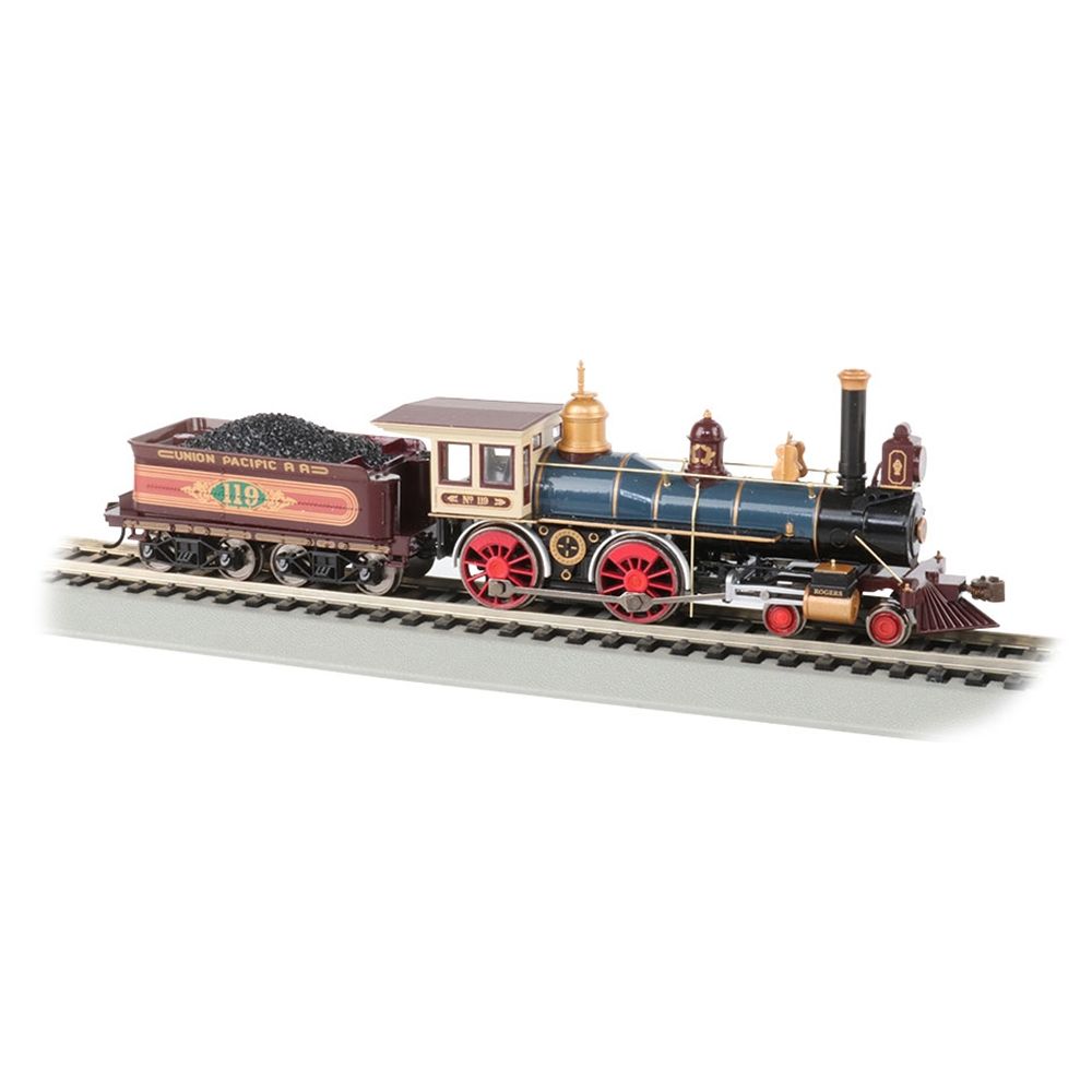 4-4-0 American - Union Pacific #119 w/Coal Load