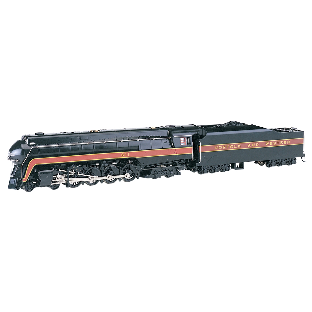 Bachmann Trains Norfolk & Western Class J 4-8-4 DCC Sound Value Equipped Steam Locomotive N&W #611 N Scale 