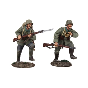 "Attack" 1916-18 German Infantry Assault Team - 2 Piece Set