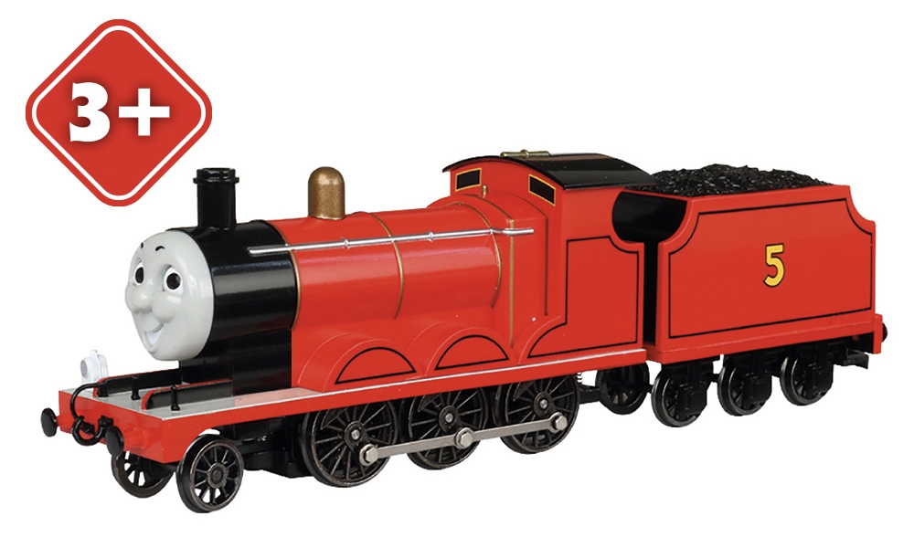 James the Red Engine with Moving Eyes