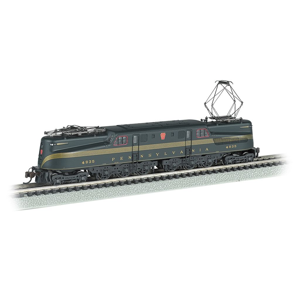 GG-1 - PRR #4935 - "Black Jack" Brunswick Green 5 Stripe