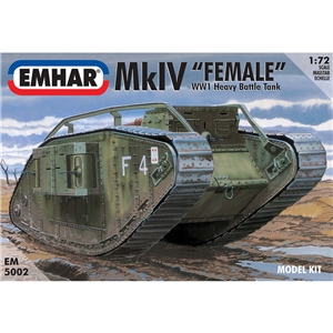 Mk IV 'Female' WWI Heavy Battle Tank
