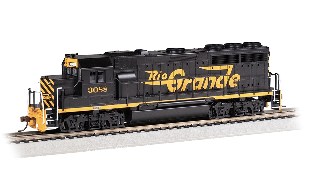 EMD GP40 - Rio Grande #3088 (Large Flying Grande)