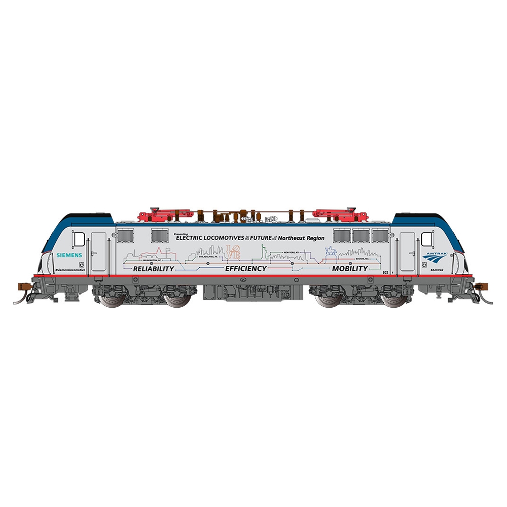 suffix banner Ejendommelige Bachmann Europe plc - Siemens ACS-64 - Amtrak #602 - Mobility  Scheme,Siemens ACS-64 - Amtrak #602 - Mobility Scheme