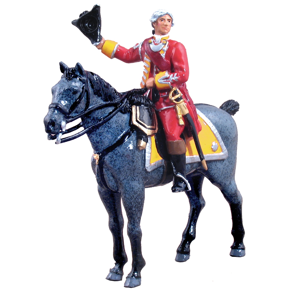 British 35th Regiment of Foot Officer Mounted - 2 Piece Set