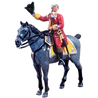 British 35th Regiment of Foot Officer Mounted - 2 Piece Set