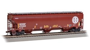 Trinity 5161 3-Bay Covered Hopper - BNSF#479363 (Circle Cross)