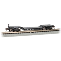 52' Center Depressed Flat Car - New York Central #498991 With No Load