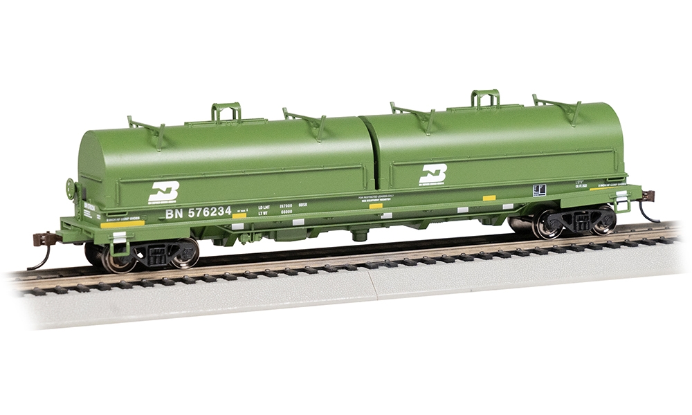 55' Steel Car with Coil Load - Burlington Northern #576234 WRH