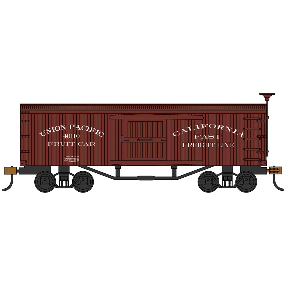 Old-Time Box Car - Union Pacific - Fruit Car