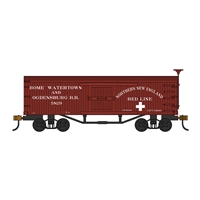 Old-Time Box Car - Rome, Watertown And Ogdensburg RR