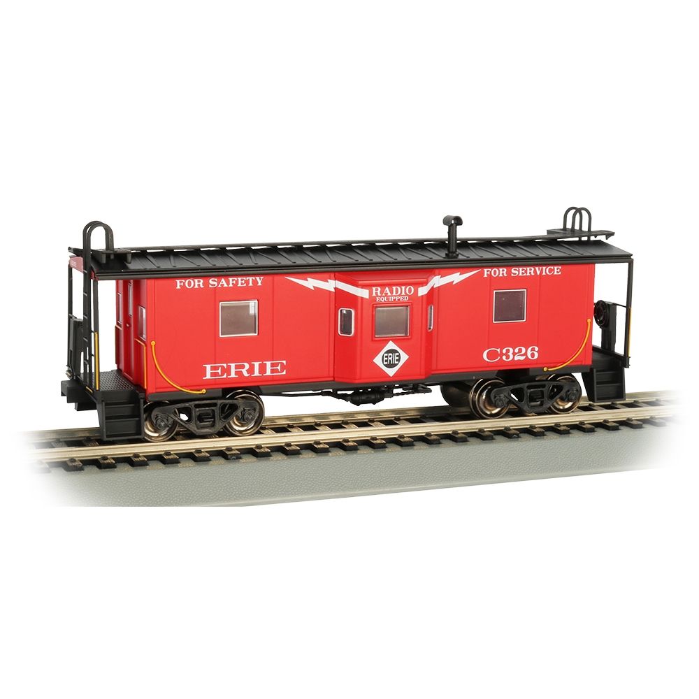 Bay Window Caboose (with Roof Walk) - Erie
