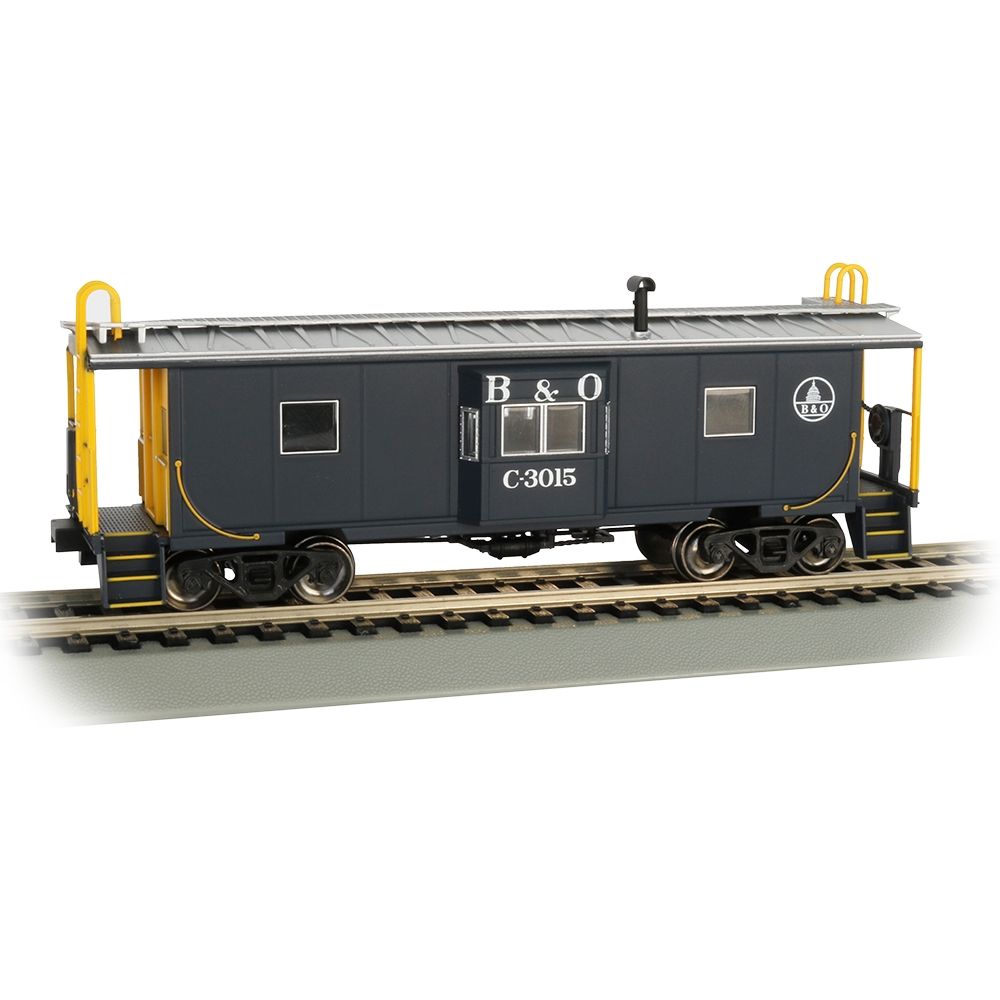 Bay Window Caboose (with Roof Walk) - B&O