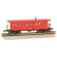 Bay Window Caboose (without Roof Walk or Ladder) - L&N #6497