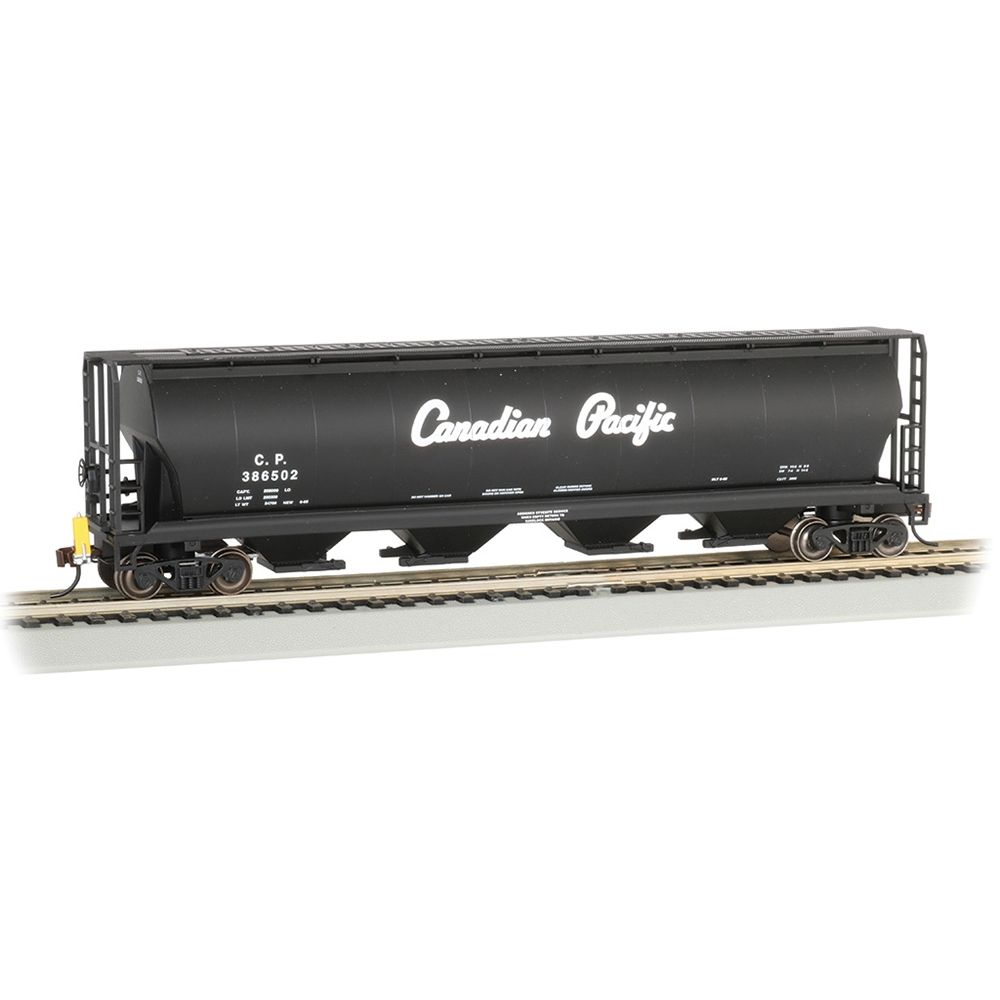 Canadian 4-Bay CGH - Canadian Pacific (Black W/Script Lettering)