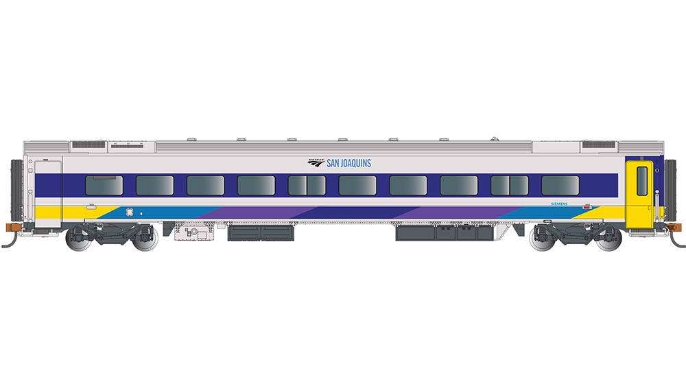 Siemens Venture Amtrak San Joaquins Coach #9004