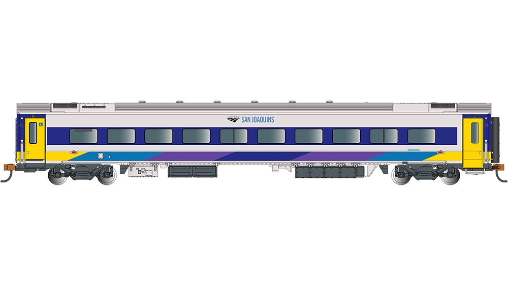 Siemens Venture Amtrak San Joaquins Coach #9025