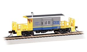 76401 Short Body Bay Window Transfer Caboose - CSX #16624