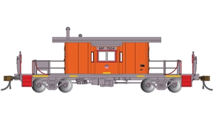 76406 Bay Window Transfer Caboose - Union Pacific #Mp 7504 - Maint Of Way