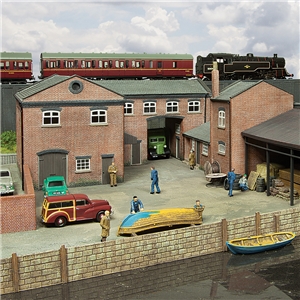 Bachmann Scenecraft 36-051 Traction Maintenance Depot Workers OO scale