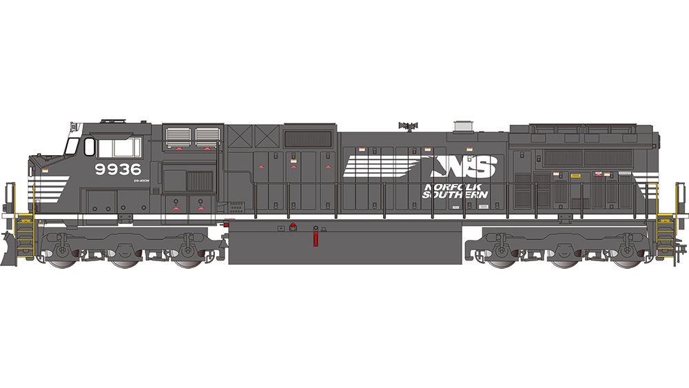 Dash-9 - Norfolk Southern #9936 (Thoroughbred)