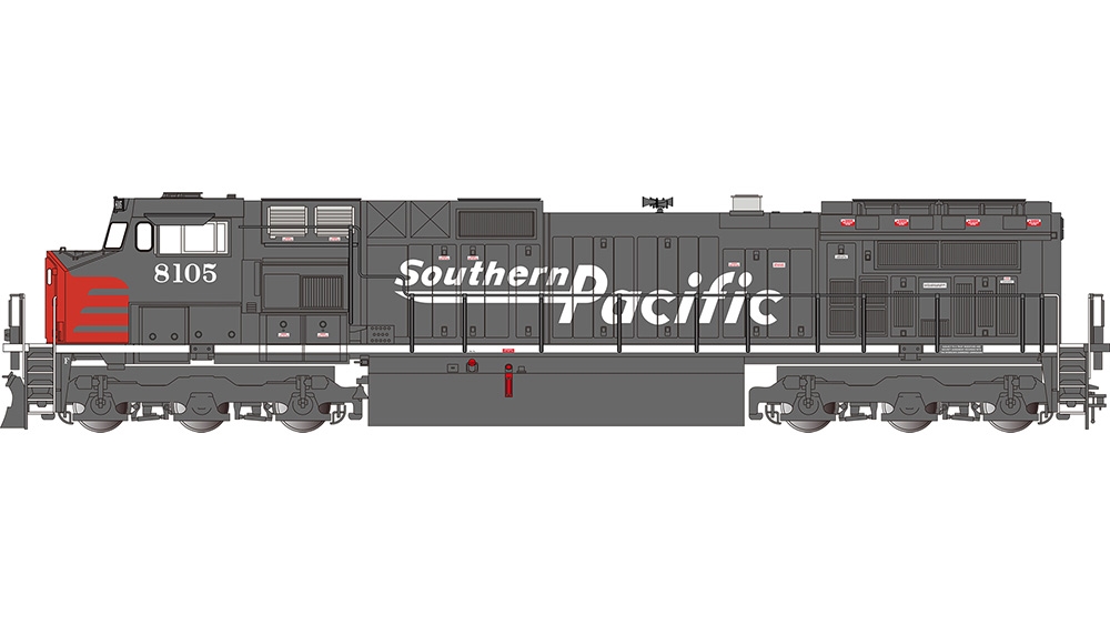 Dash-9 - Southern Pacific #8105