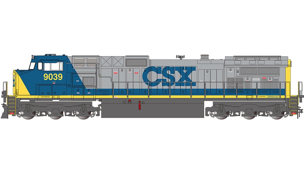 Dash-9 - CSX #9039 (Bright Future)