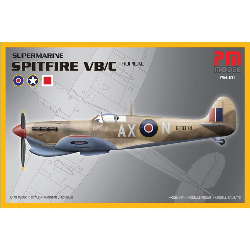 British Royal Air Force Supermarine Spitfire VB/VC Tropical Aircraft