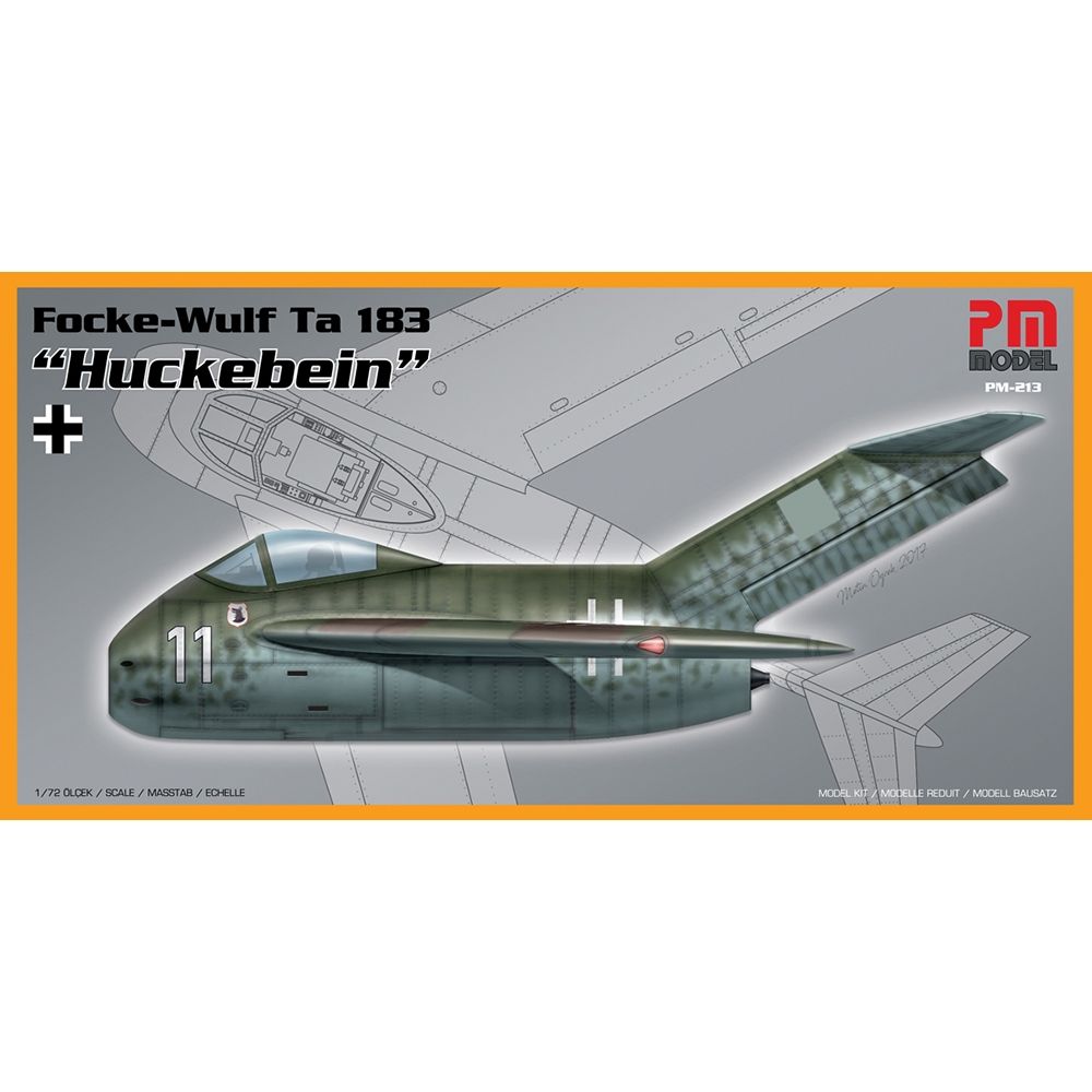 German Focke Wulf Ta-183 Huckebein Prototype Fighter Aircraft