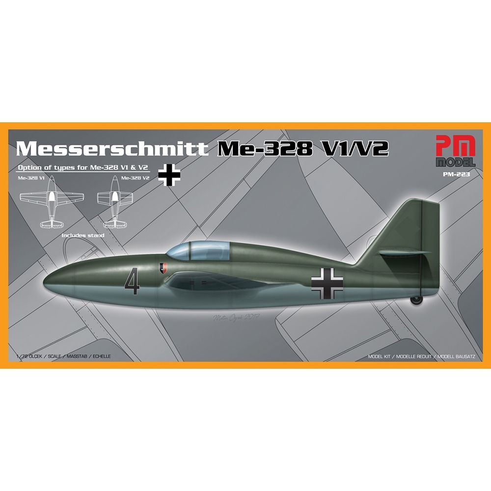 German Air Force Messerschmitt Me 328 V1/V2 Prototype Fighter Aircraft