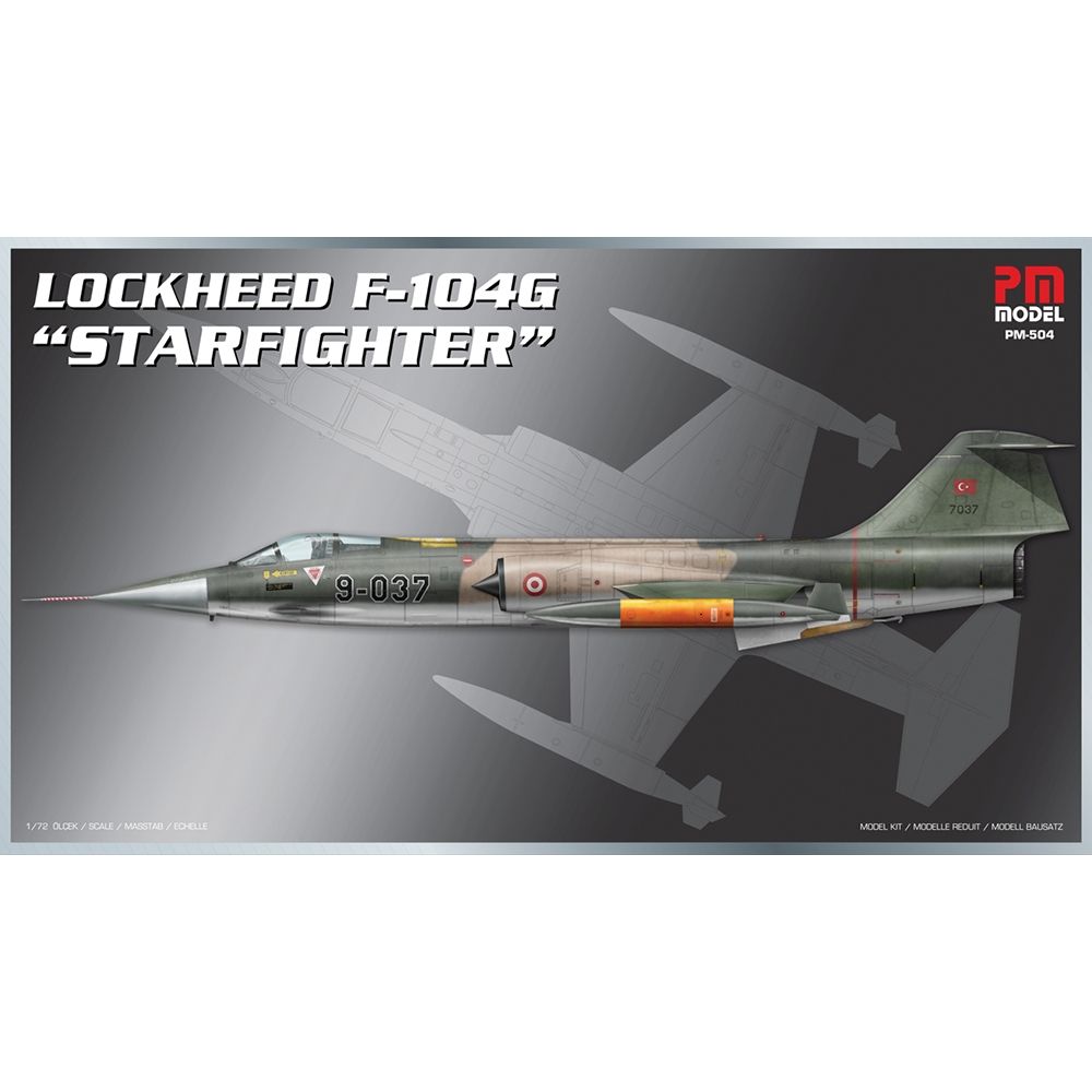 Turkish Air Force Lockheed F-104G Starfighter Interceptor Aircraft