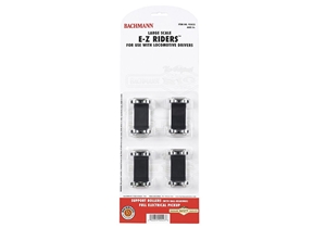 Large Scale E-Z Riders with Ball-Bearing Rollers (4/Pack)