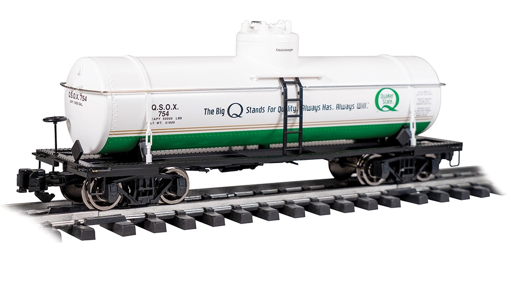 Single Dome Tank Cars - Quaker State #754
