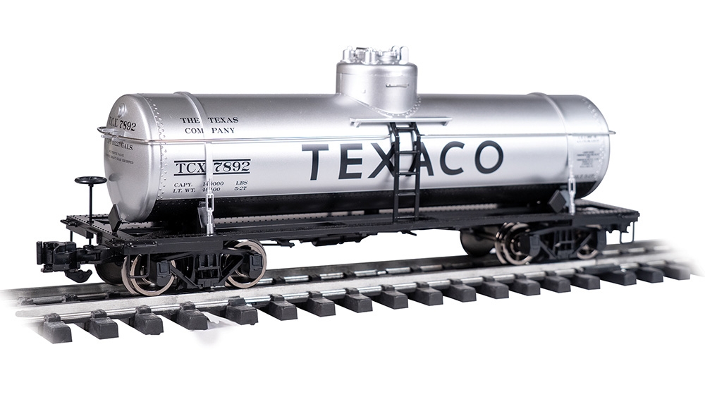 Single Dome Tank Cars - Texaco #7892