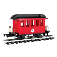 Li'l Big Haulers - Coach Short Line Railroad Red w/Black Roof
