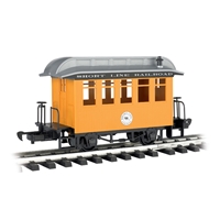 Li'l Big Haulers - Coach Short Line Railroad Yellow w/Silver Roof