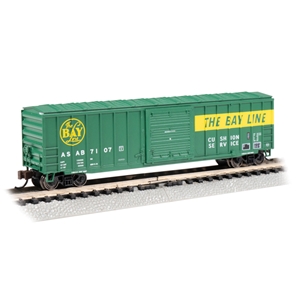 ACF 50'6' Sliding Door Box Car - The Bay Line #7107