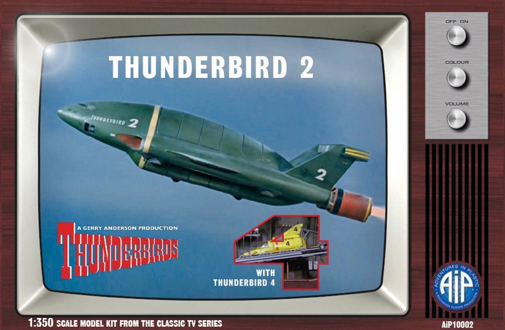 Thunderbird 2 with Thunderbird 4