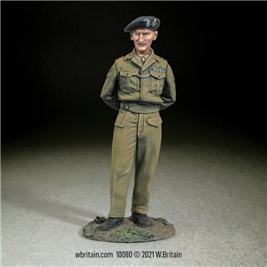 B10080 British Field Marshall Bernard Montgomery, 1944-45 background