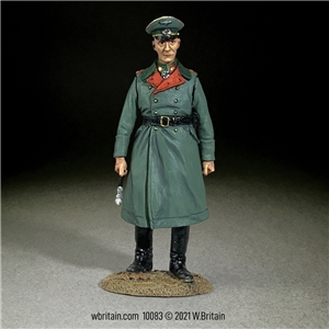 B10083 German Generalfeldmarschall Erwin Rommel, 1944 background