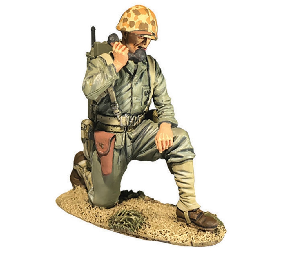U.S. Marine with SCR300 Radio, 1944-45