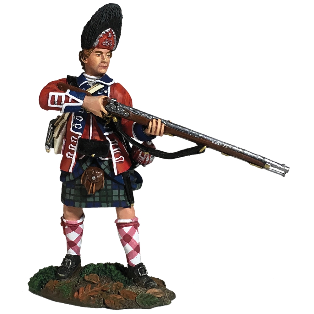 42nd RHR Grenadier Standing Alert, 1760-63