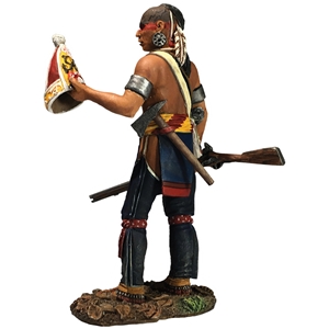 Native Warrior with Souvenir Grenadier Cap