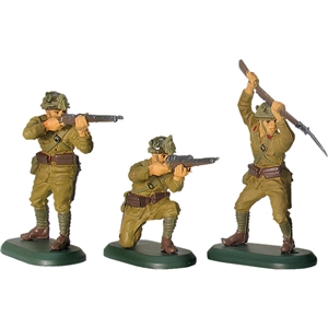 World War II Japanese Infantry 48 Piece Counter Pack