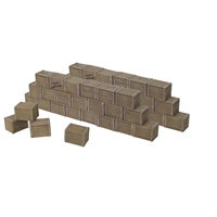 Biscuit Box Wall Sections - 6 Piece Set